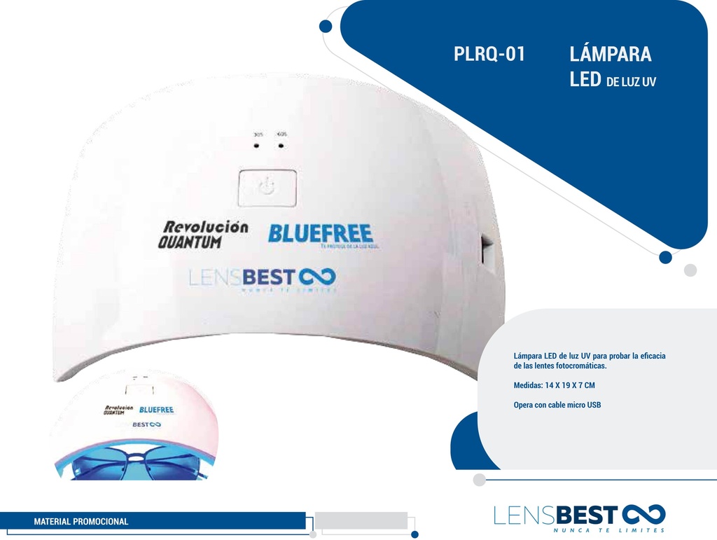 LÁMPARA DE LUZ UV