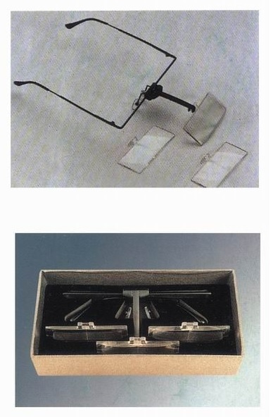 Lupa binocular ligera