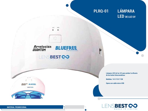 [PLRQ-01] LÁMPARA DE LUZ UV